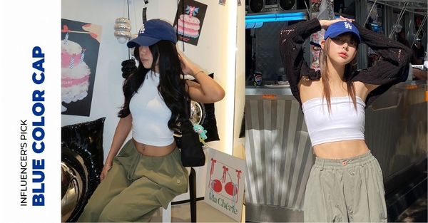 INFLUENCER'S PICK BLUE COLOR CAP – Khám Phá Sức Hút Từ Sắc Xanh Mát Là
