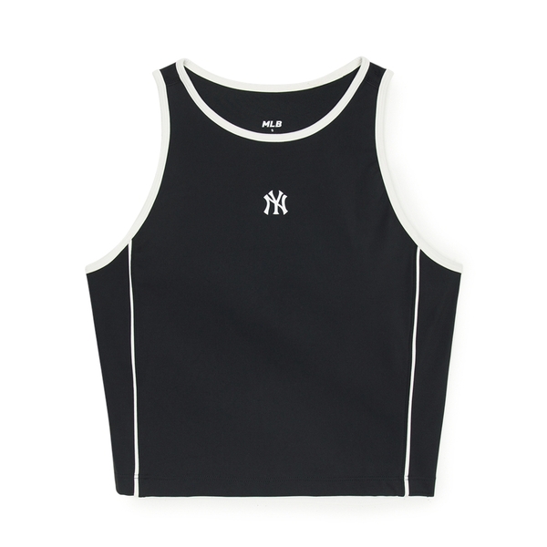 Áo Croptop MLB Women's Basic Small Logo Crop Top New York Yankees Black
