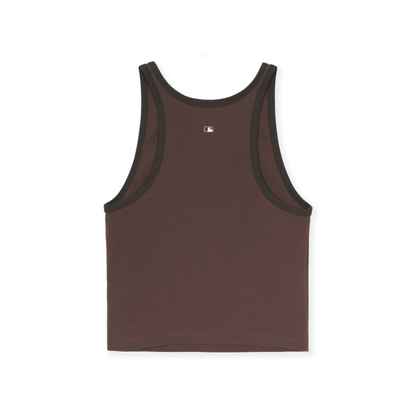 Áo Croptop MLB Women's Varsity Vintage Slim Crop Nashi T-Shirt Boston Red Sox Brown