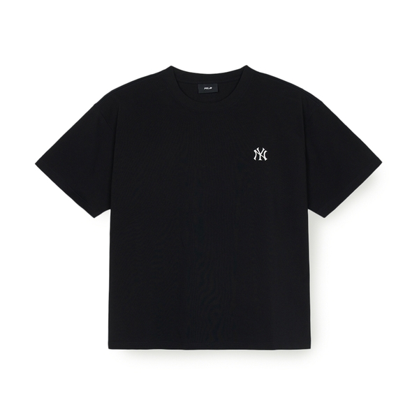 Áo Thun MLB Basic Heavyweight Overfit Short Sleeve T-Shirt New York Yankees Black