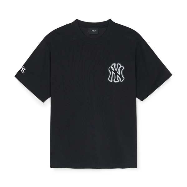 Áo Thun MLB Basic Street Logo Overfit Short Sleeve T-Shirt New York Yankees Black