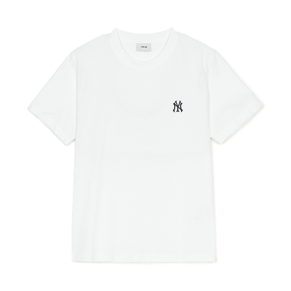 Áo Thun MLB Basic Comfortable Fit Short Sleeve T-Shirt New York Yankees White