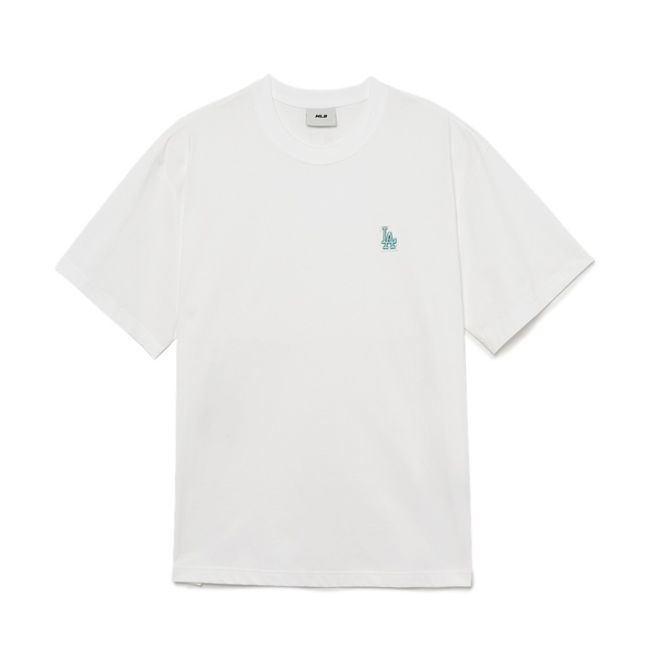 Áo Thun MLB Basic Small Logo LA Dodgers White