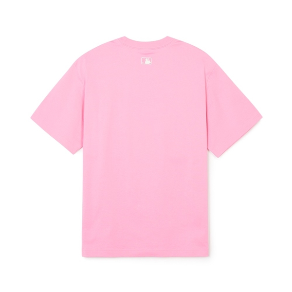 Áo Thun MLB Korea Premium Varsity Philadelphia Phillies Pink