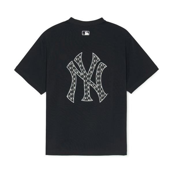 Áo Thun MLB Classic Mono Big Lux Overfit Short Sleeve T-Shirt New York Yankees Black