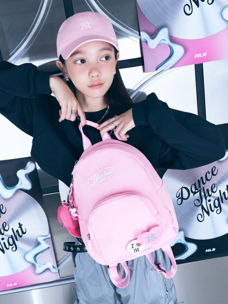 Balo MLB Rookie Mini Backpack New York Yankees Pink