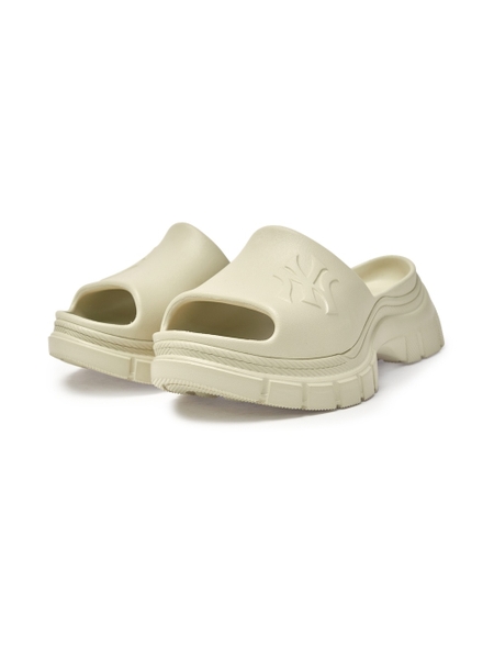 Dép MLB Pepper Slide New York Yankees Cream