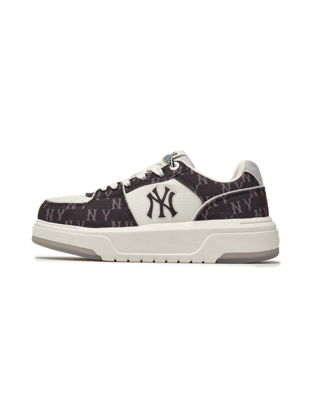 Giày MLB Chunky Liner Denim Mono SL New York Yankees Black