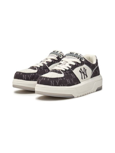 Giày MLB Chunky Liner Denim Mono SL New York Yankees Black