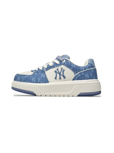 Giày MLB Chunky Liner Denim Mono SL New York Yankees Blue
