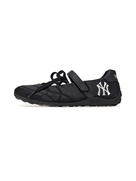 Giày MLB Slick Mary Jane Satin New York Yankees Black