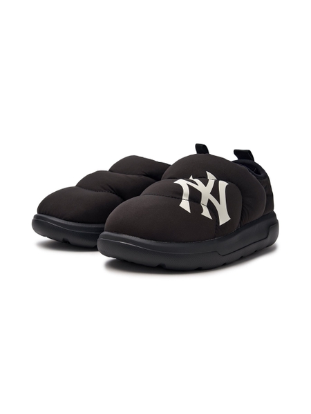 Giày MLB Korea Bouncer Padded Slip-On New York Yankees Black