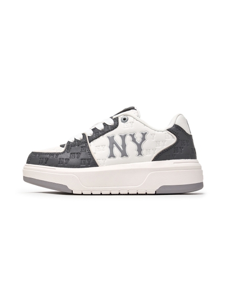 Giày MLB Chunky Liner Embossed Mono Cooperstown New York Yankees Grey