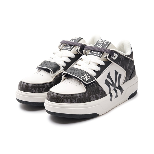 Giày MLB Cổ Cao Chunky Liner Mid Denim New York Yankees Black