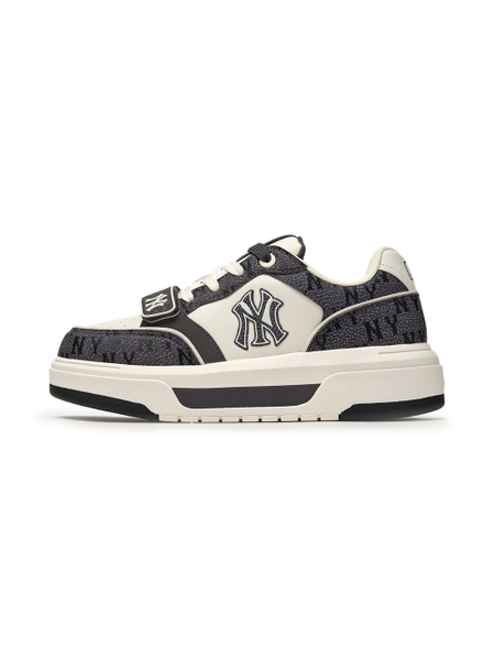 Giày MLB Chunky Liner Pocket Monogram New York Yankees Grey