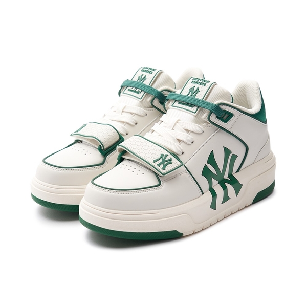 Giày MLB Cổ Cao Chunky Liner Mid New York Yankees Green