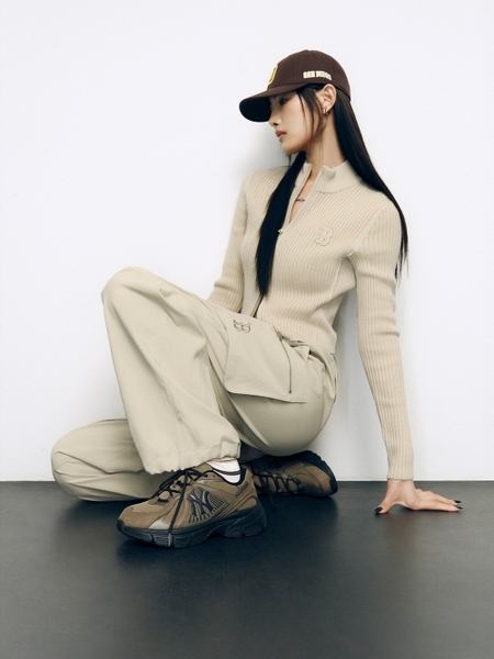 Giày MLB Trophy Runner SD New York Yankees Brown [TWS PICK]