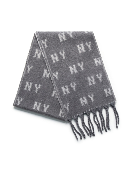 Khăn Quàng Cổ MLB Monogram Muffler New York Yankees Grey