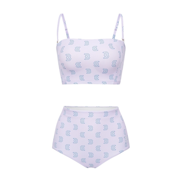 MLB Bikini Set Classic Monogram Boston Red Sox L.Lavender