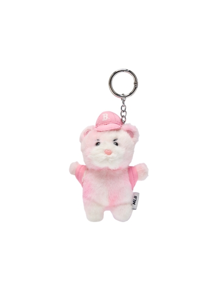 Móc Khóa MLB Mega Bear Mini Keychain Boston Red Sox Pink