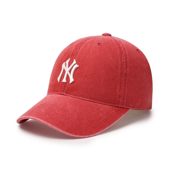Mũ Lưỡi Trai MLB Basic Washed Unstructured Ball Cap New York Yankees Red