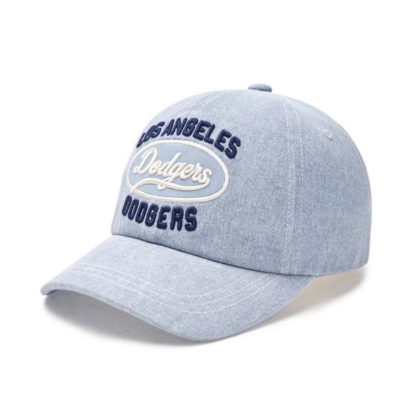Mũ Lưỡi Trai MLB Varsity Vintage Oval Stitch Unstructured Ball Cap LA Dodgers Indigo