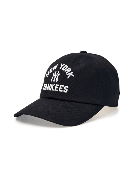 Mũ Lưỡi Trai MLB Varsity Lettering Unstructured Ball Cap New York Yankees Black