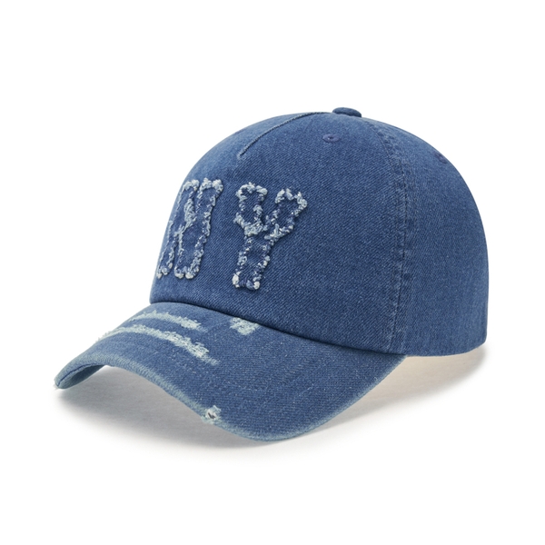Mũ Lưỡi Trai MLB Basic Coopers Denim 5PANEL Unstructured Ball Cap New York Yankees Blue