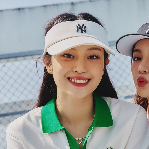 Nón MLB Basic Sun Cap New York Yankees Ivory