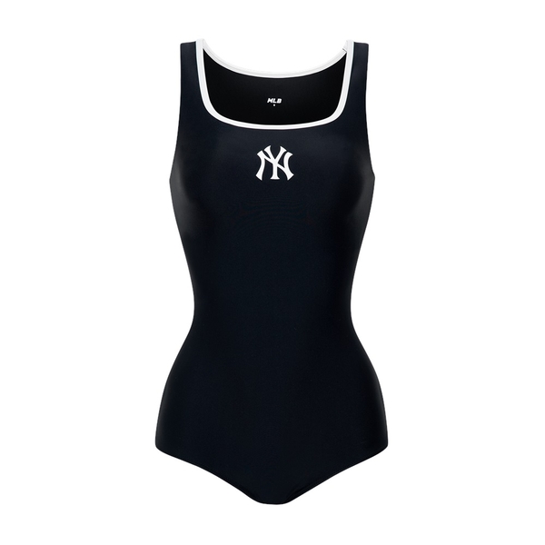MLB Swimsuit Basic One Piece New York Yankees Black
