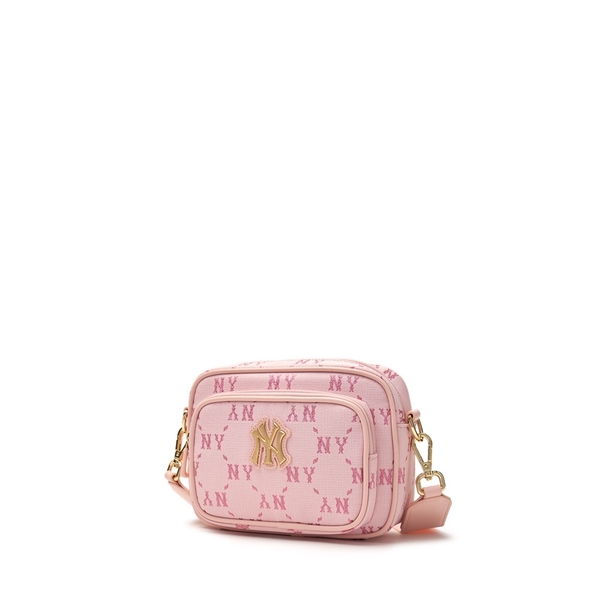 Túi MLB Korea [KIDS] Dia Mono Camera Bag New York Yankees Pink