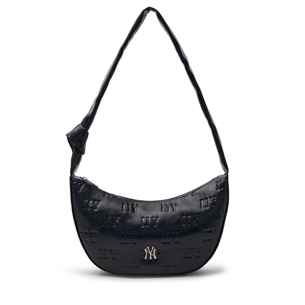 Túi MLB Korea Classic Mono Crack Embo Crossbody New York Yankees Black