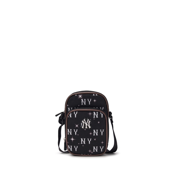 Túi MLB Korea Classic Mono Galaxy Boys Crossbody Bag New York Yankees Black
