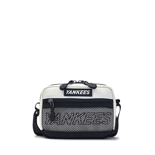 Túi MLB Logo Point Camera Bag New York Yankees Cream