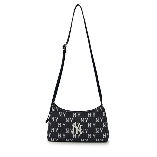 Túi MLB Classic Mono Jacquard Crossbody Bag New York Yankees Black