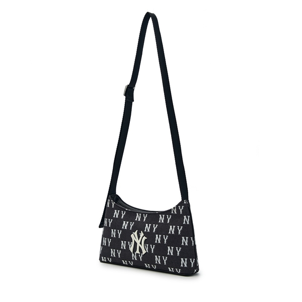 Túi MLB Classic Mono Jacquard Crossbody Bag New York Yankees Black