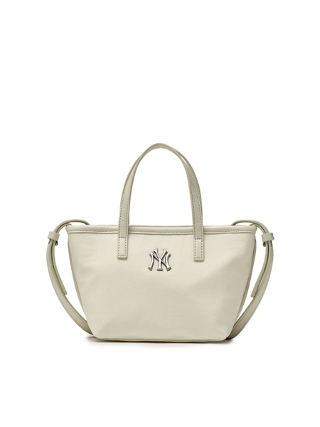 Túi MLB Basic Vintage Nylon Mini Crossbody Bag New York Yankees Ivory