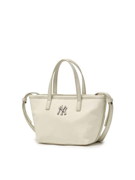 Túi MLB Basic Vintage Nylon Mini Crossbody Bag New York Yankees Ivory