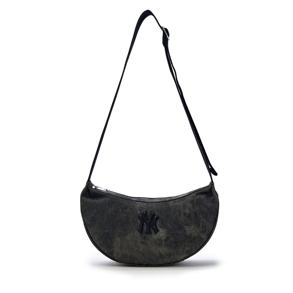 Túi MLB Vintage Washing Shoulder Bag New York Yankees Grey