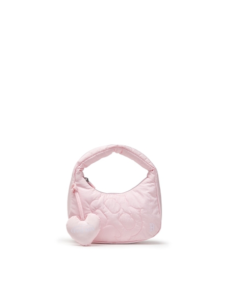 Túi MLB Basic Sporty Stitch Mini Hobo Bag Boston Red Sox Pink