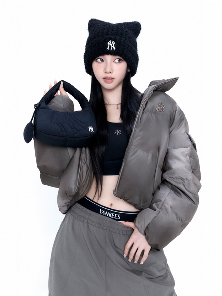 Túi MLB Basic Sporty Stitch Mini Hobo Bag New York Yankees Black