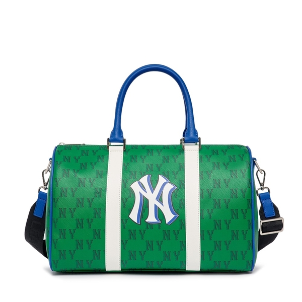 Túi MLB Monotive Coated Canvas Boston Bag M New York Yankees M.Green