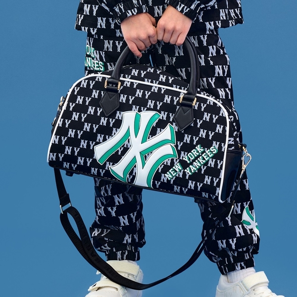 Túi MLB Korea [KIDS] Monotive Crossbody New York Yankees Black
