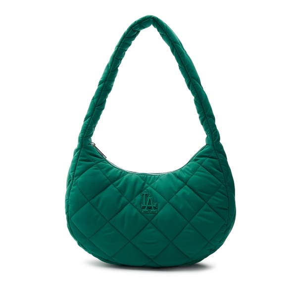 Túi MLB Korea Quilted Hobo Bag Medium LA Dodgers L.Green