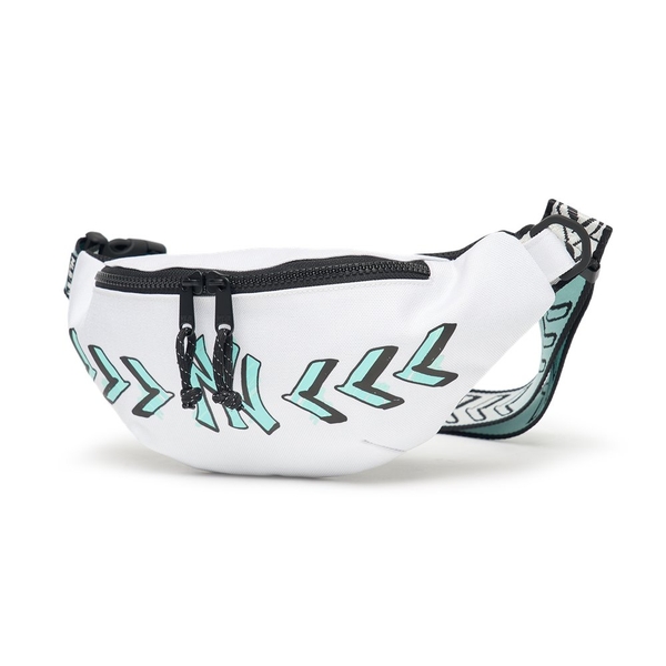 Túi MLB Seamball Hip Sack New York Yankees White