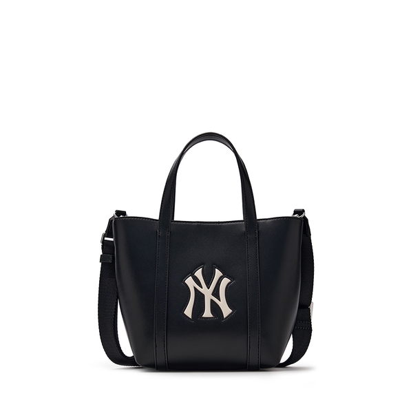 Túi MLB Korea Basic PU Window Tote New York Yankees Black