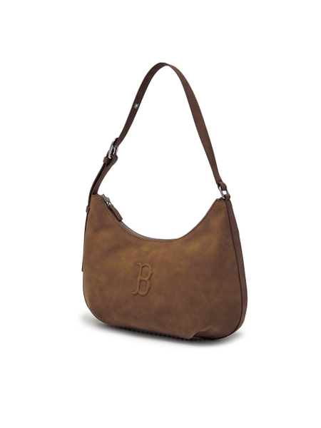Túi MLB Basic Palette Hobo Bag Boston Red Sox Brown [Karina PICK]