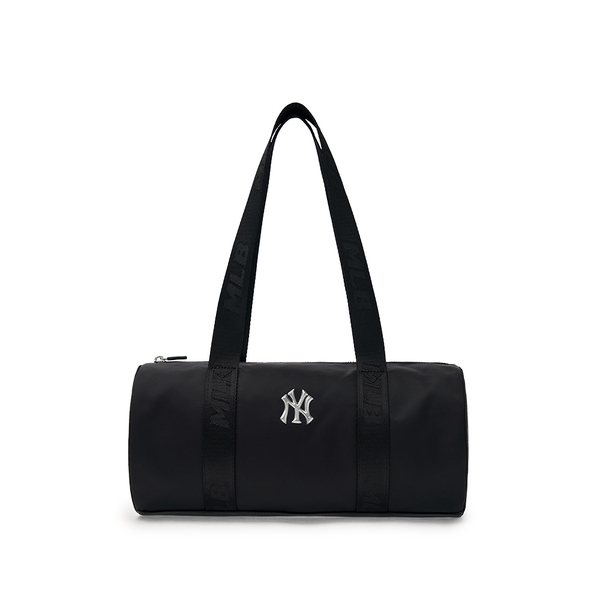 Túi MLB Korea Nylon Sportive Round Shoulder Bag New York Yankees Black