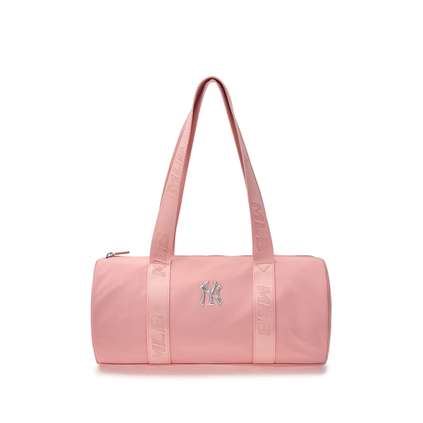 Túi MLB Korea Nylon Sportive Round Shoulder Bag New York Yankees Pink