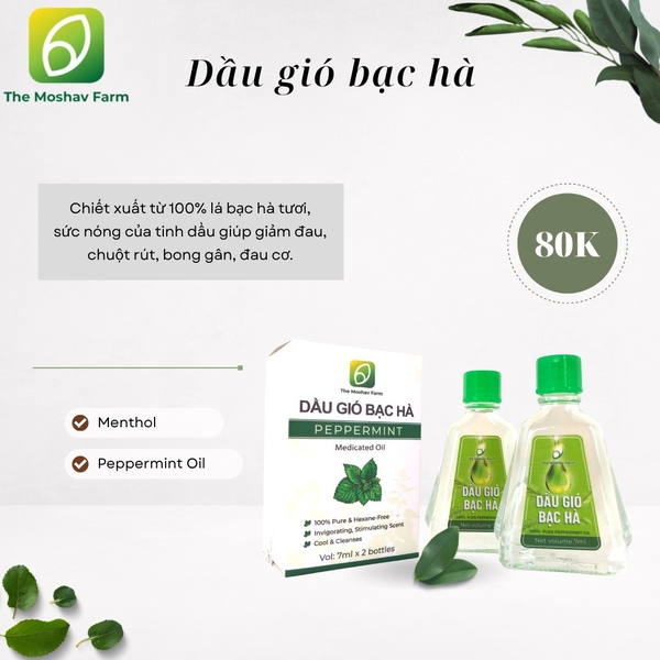 Dầu gió bạc hà